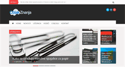 Desktop Screenshot of oblakznanja.com
